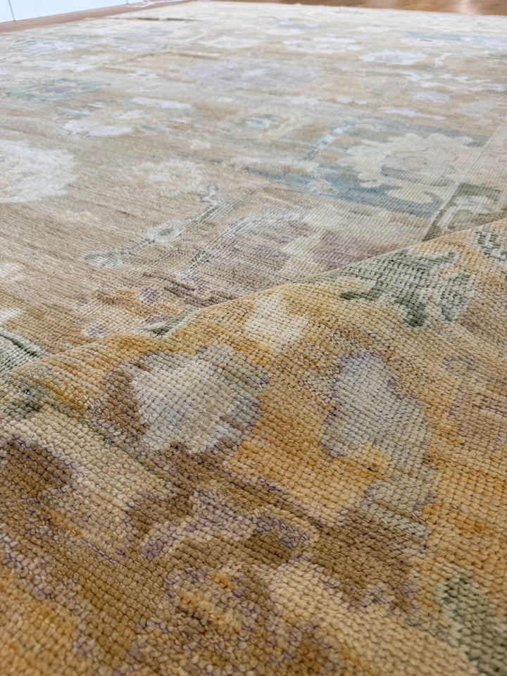 Oushak (OLD WOOL) 9.2x11.9 - LillieKat Rugs