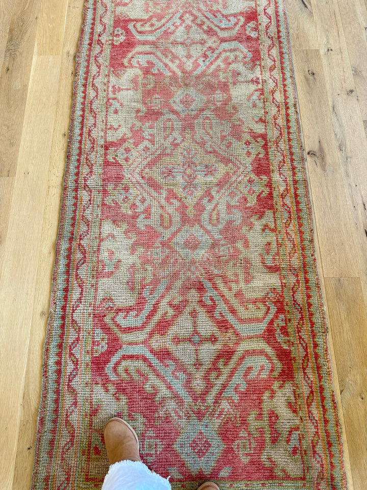 Oushak Runner 3.1x12.0