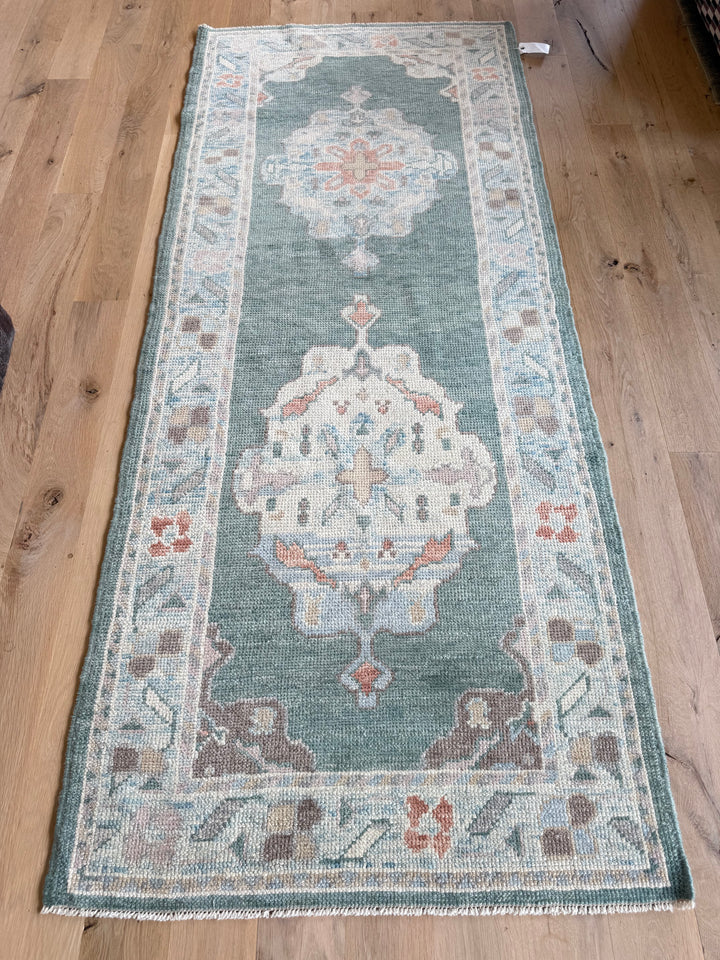 Oushak Runner 3.2x7.6
