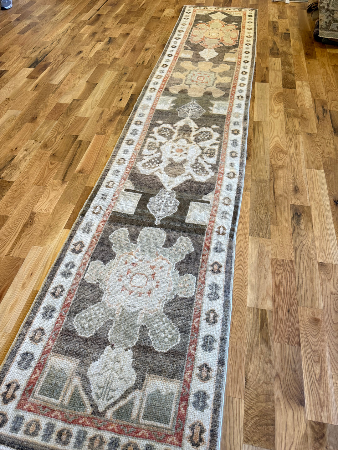 Oushak Runner (OLD WOOL) 2.8x13.10 - LillieKat Rugs