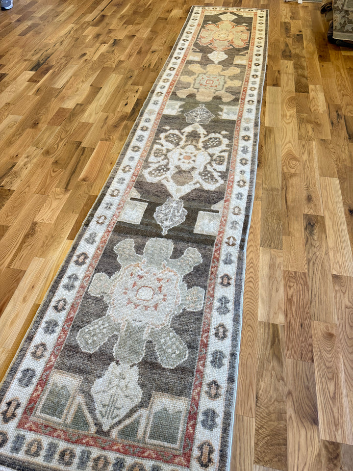 Oushak Runner (OLD WOOL) 2.8x13.10 - LillieKat Rugs