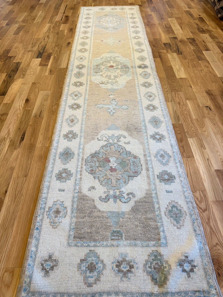 Oushak Runner 3.1x13.1