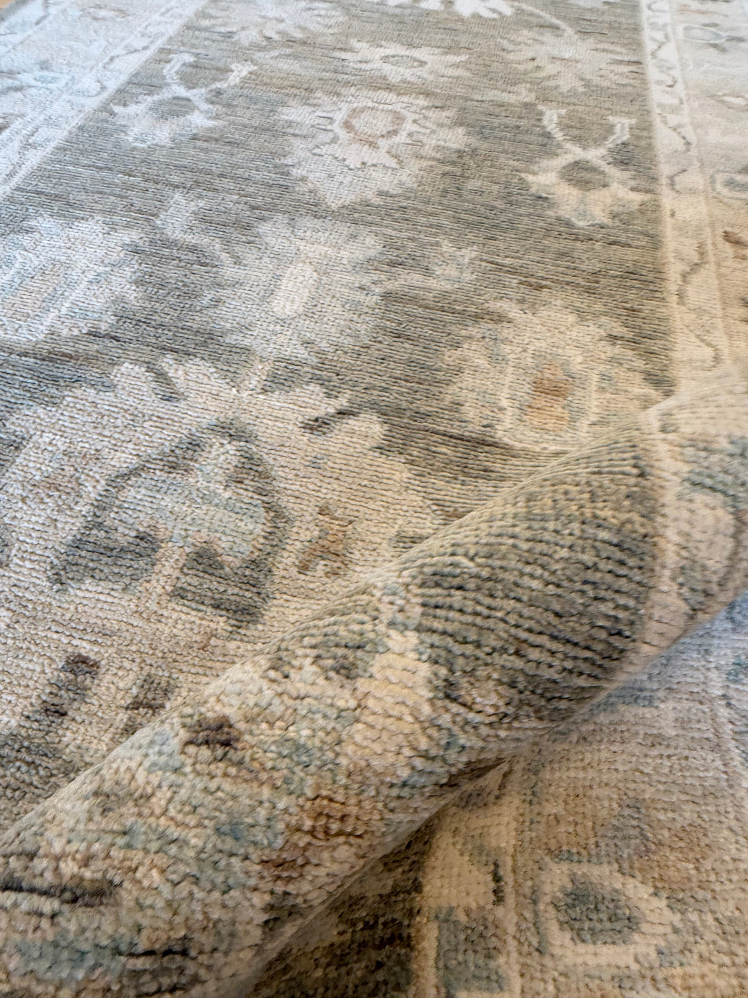 Oushak Runner 2.9x10.5 - LillieKat Rugs