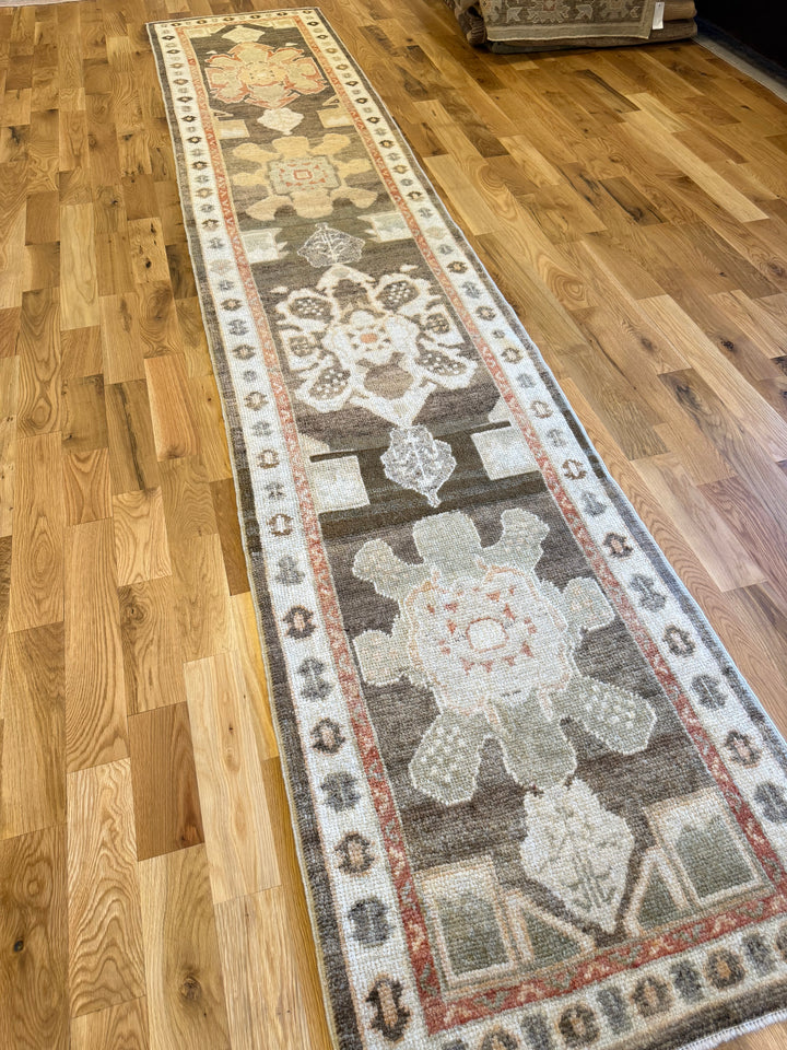 Oushak Runner (OLD WOOL) 2.8x13.10 - LillieKat Rugs