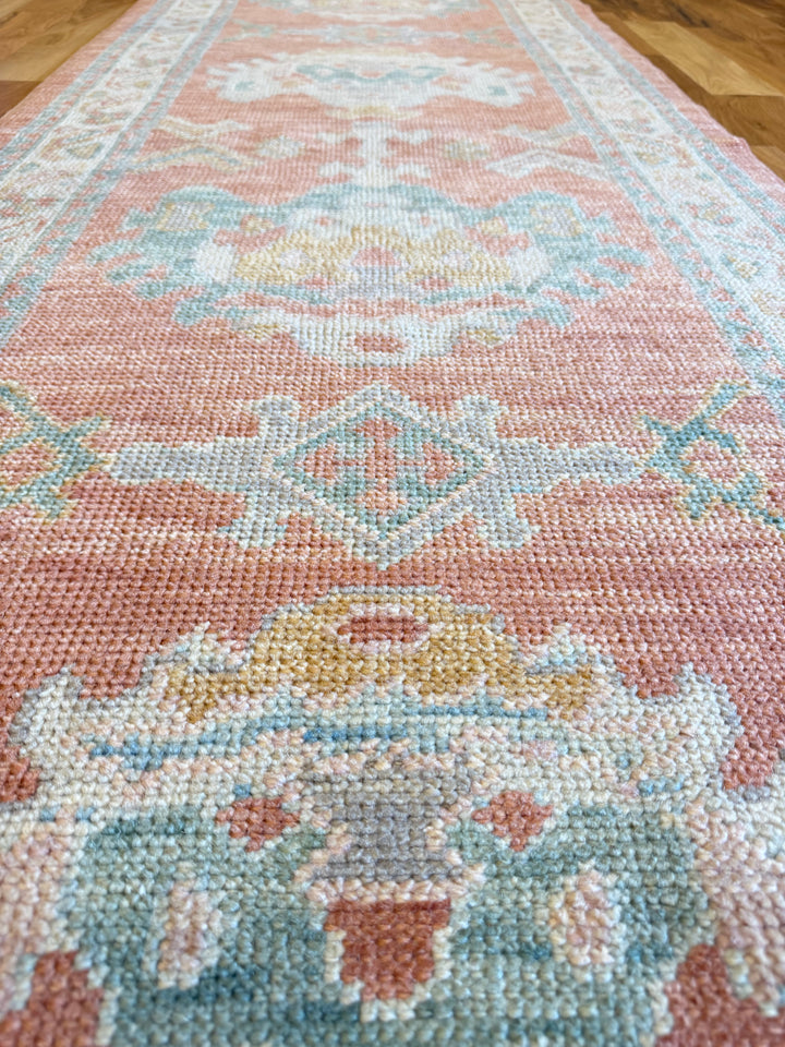 Oushak Runner 2.11x12.6