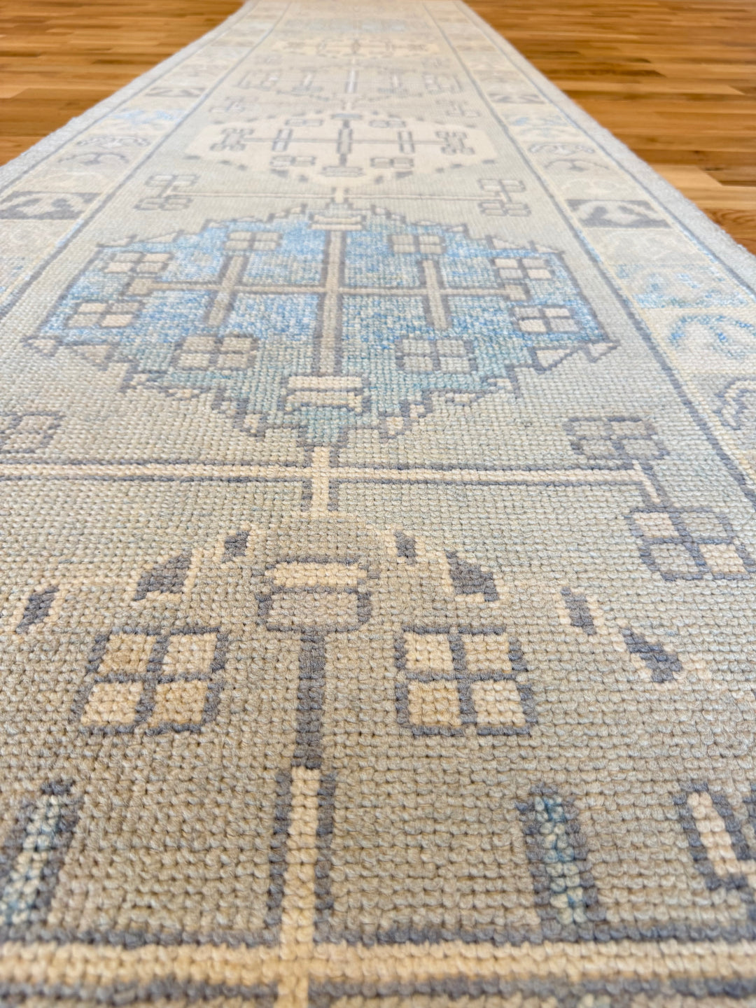 Oushak Runner 2.10x13.7 - LillieKat Rugs