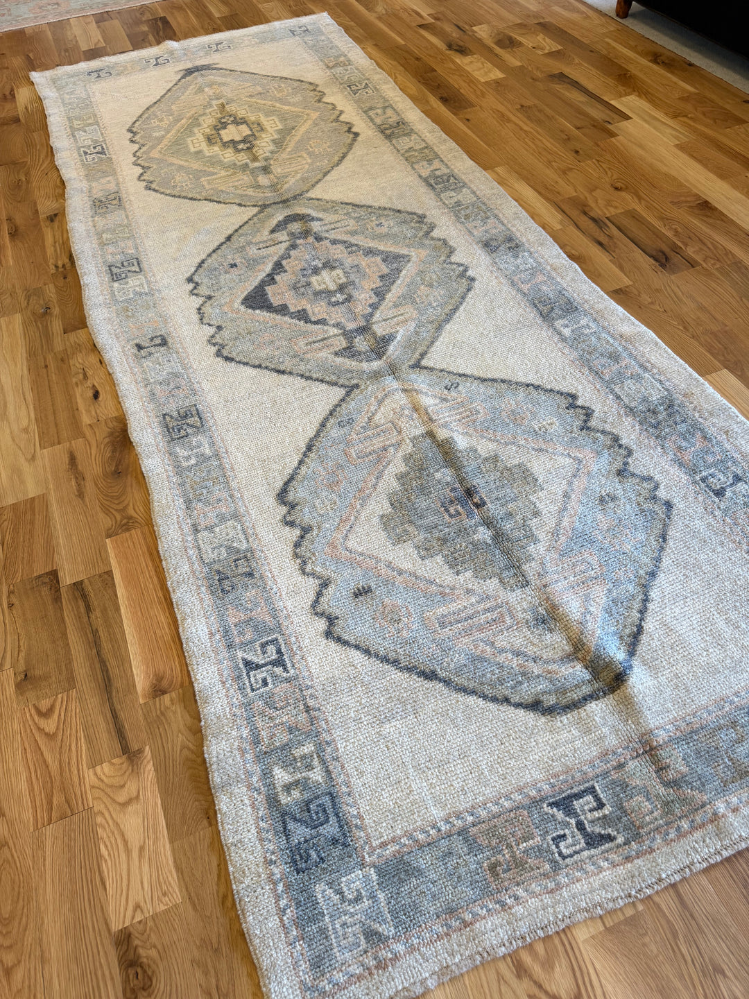 Oushak Gallery Runner 4.1x11.5 - LillieKat Rugs