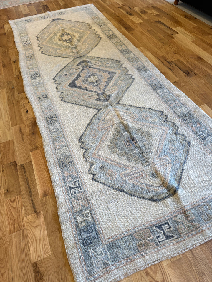 Oushak Gallery Runner 4.1x11.5 - LillieKat Rugs