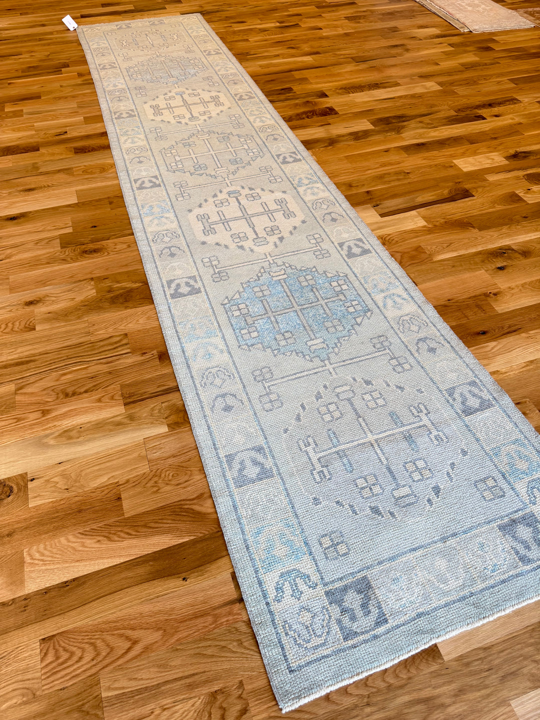 Oushak Runner 2.10x13.7 - LillieKat Rugs