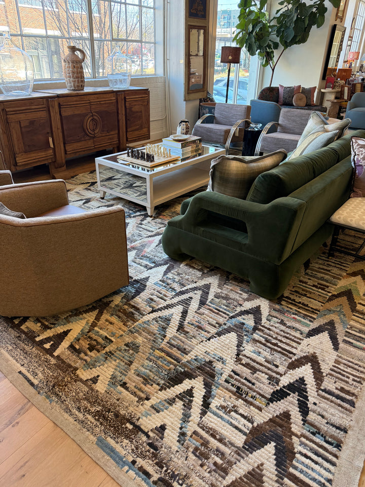 Tulu (OLD WOOL) 13.8x17.7 - LillieKat Rugs