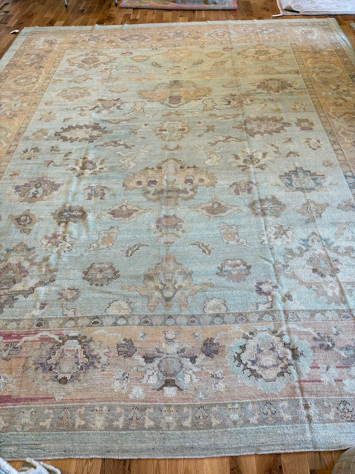 Oushak (OLD WOOL) 12.5x15.0