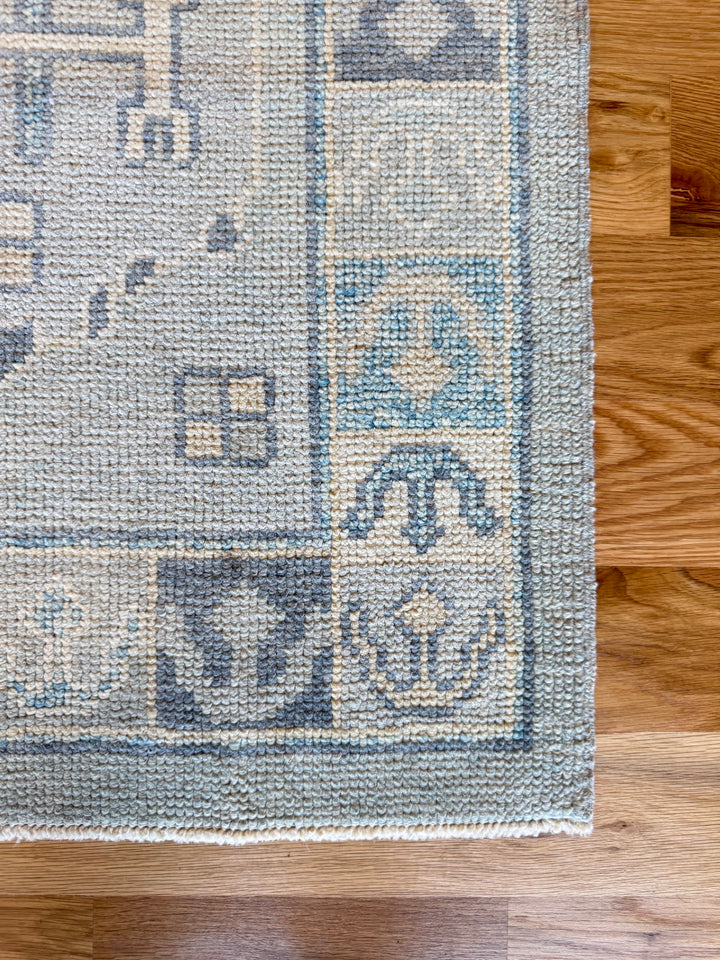 Oushak Runner 2.10x13.7 - LillieKat Rugs