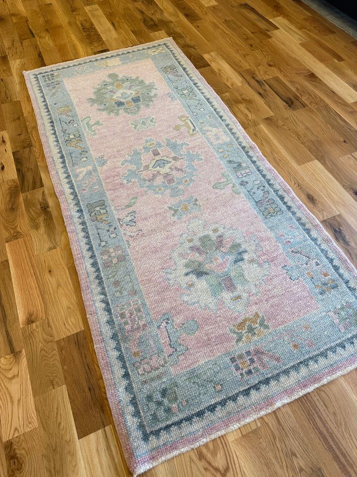 Oushak Runner 3.3x7.2