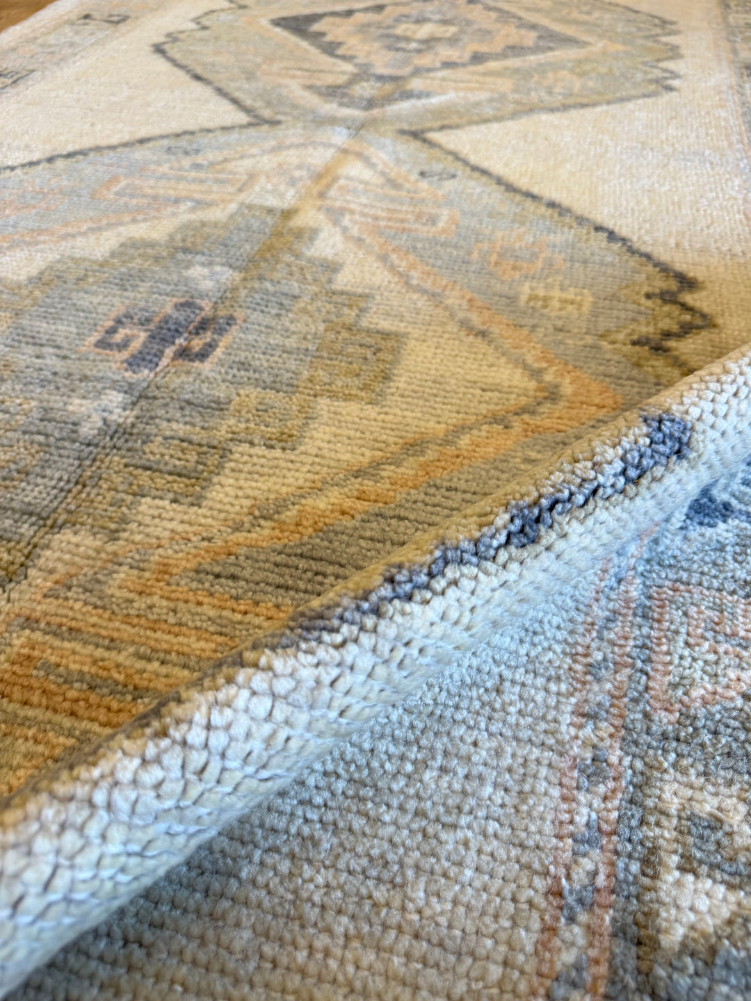 Oushak Gallery Runner 4.1x11.5 - LillieKat Rugs