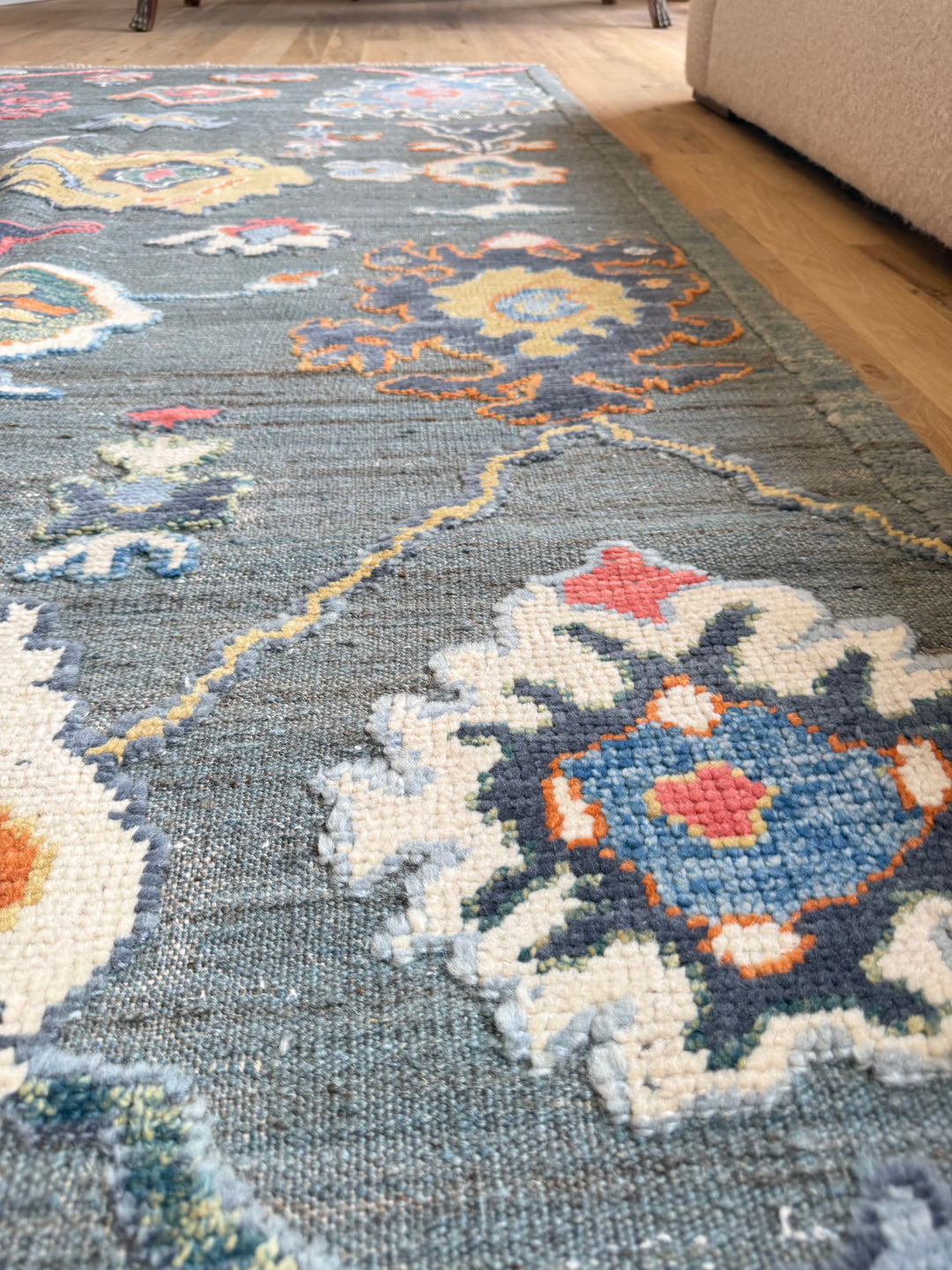 Oushak-Kilim 8.4x10.0 - LillieKat Rugs